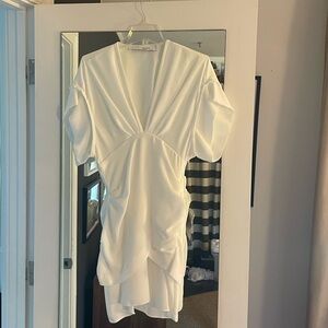 IRO wrap-effect mini dress